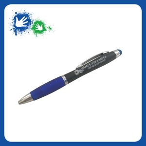Kugelschreiber mit Licht - blau oder grün